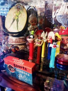 Shopping at Antique Stores in Merida Mexico has become one of my favorite things to do when visiting the White City. This Pez dispenser collection and Peter Pan lunch box are a few of the things you can find.