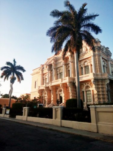 Riding bicycles on Paseo de Montejo is a favorite thing to do in Merida Mexico. Take in the beauty of the mansions as you stroll this wide Avenida.