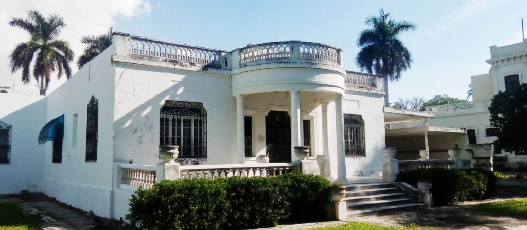 A historic mansion in Merida Mexico. One of the many things to do in Merida is enjoy the architecture of the city.
