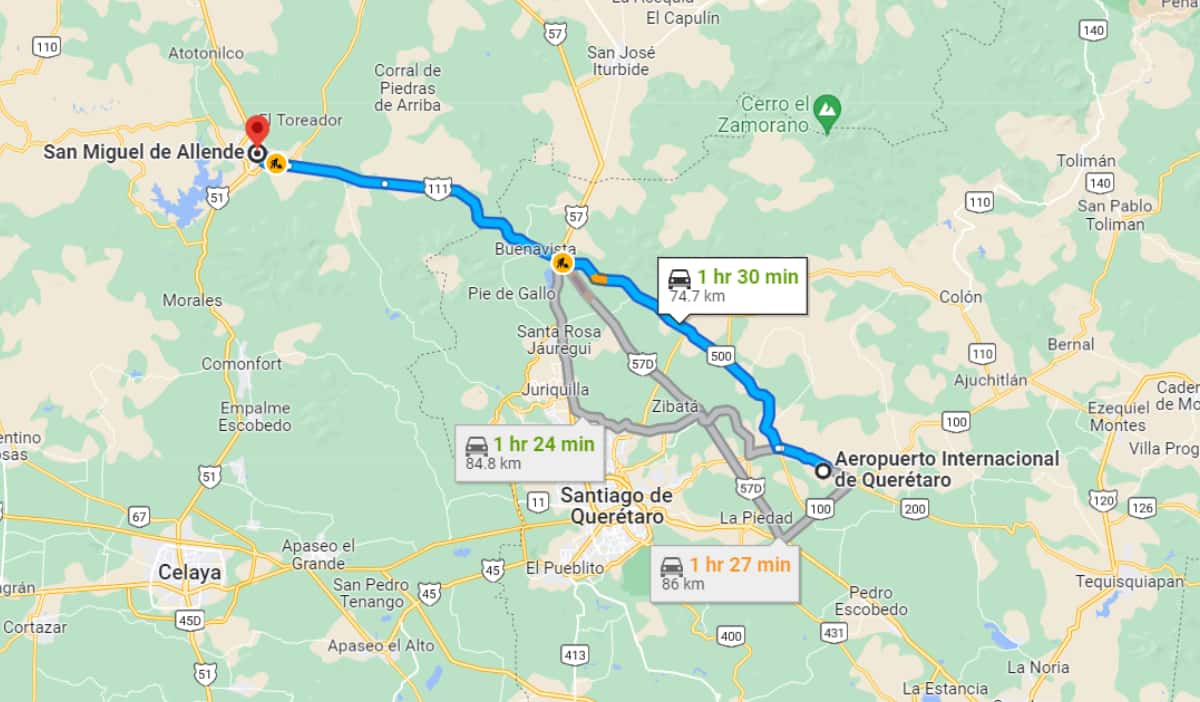 Mexico City to San Miguel de Allende Best Ways to Get There