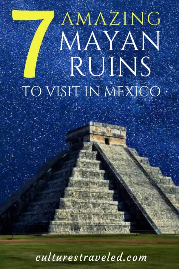 From Chichen Itza to Tulum to Coba, save the 7 Best Mayan Ruins in the Yucatan for later.